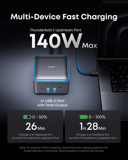 Anker Prime TB5 Docking Station — 14-in-1 Thunderbolt 5