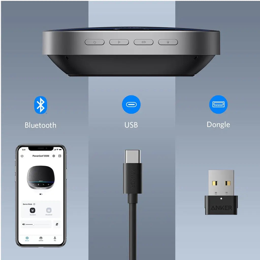 Anker PowerConf S500 USB-C — Speakerphone