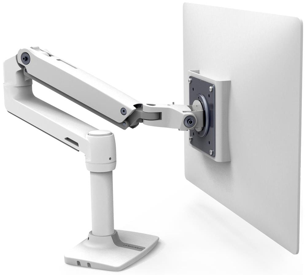 Ergotron LX Single Monitor Arm — White