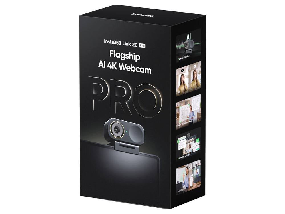 Insta360 Link 2C Pro — 4K AI Webcam