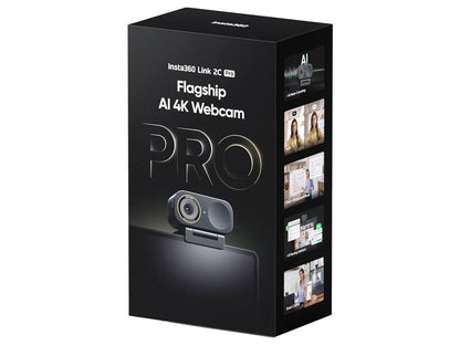 Insta360 Link 2C Pro — 4K AI Webcam