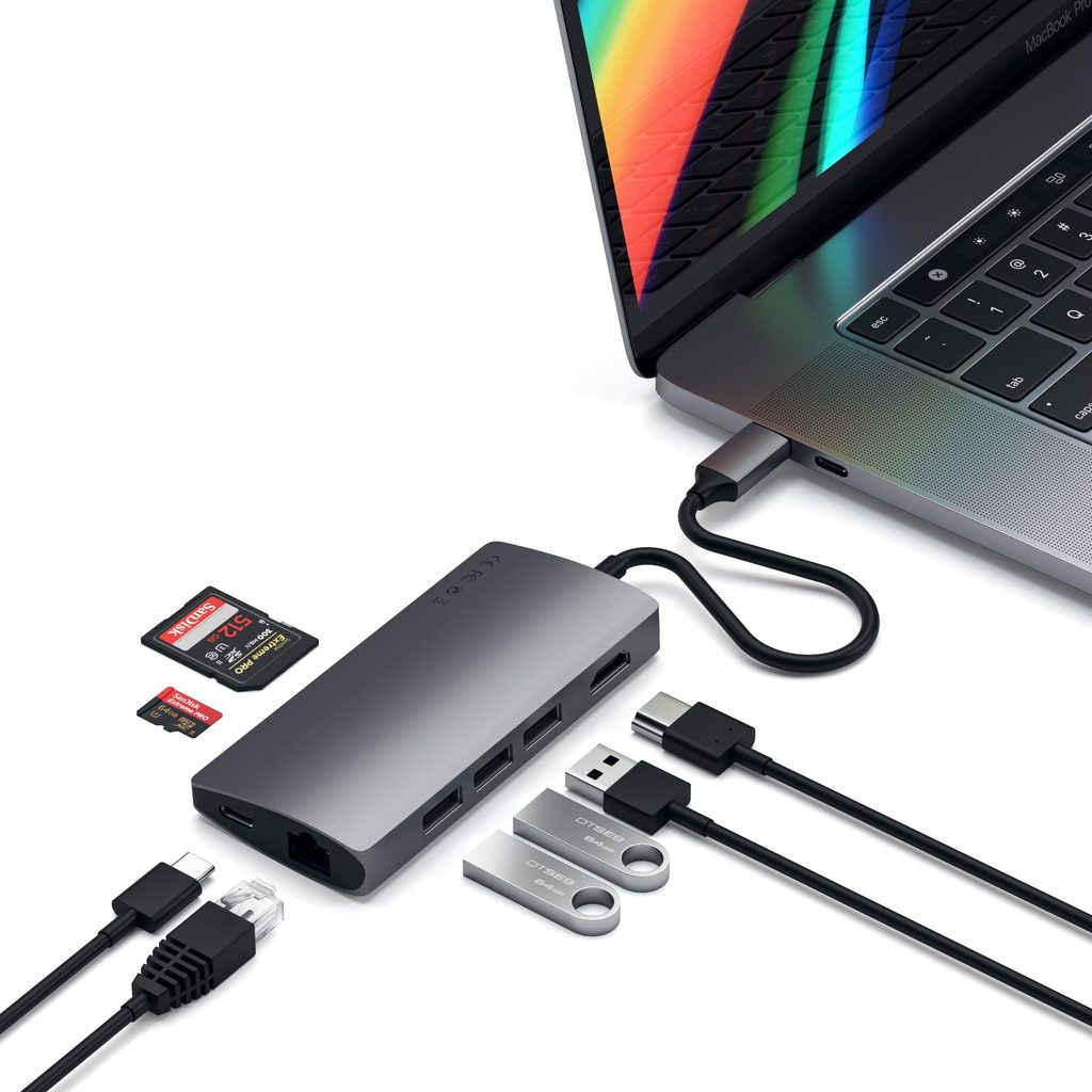 Satechi Slim Multi-Port Adapter V2